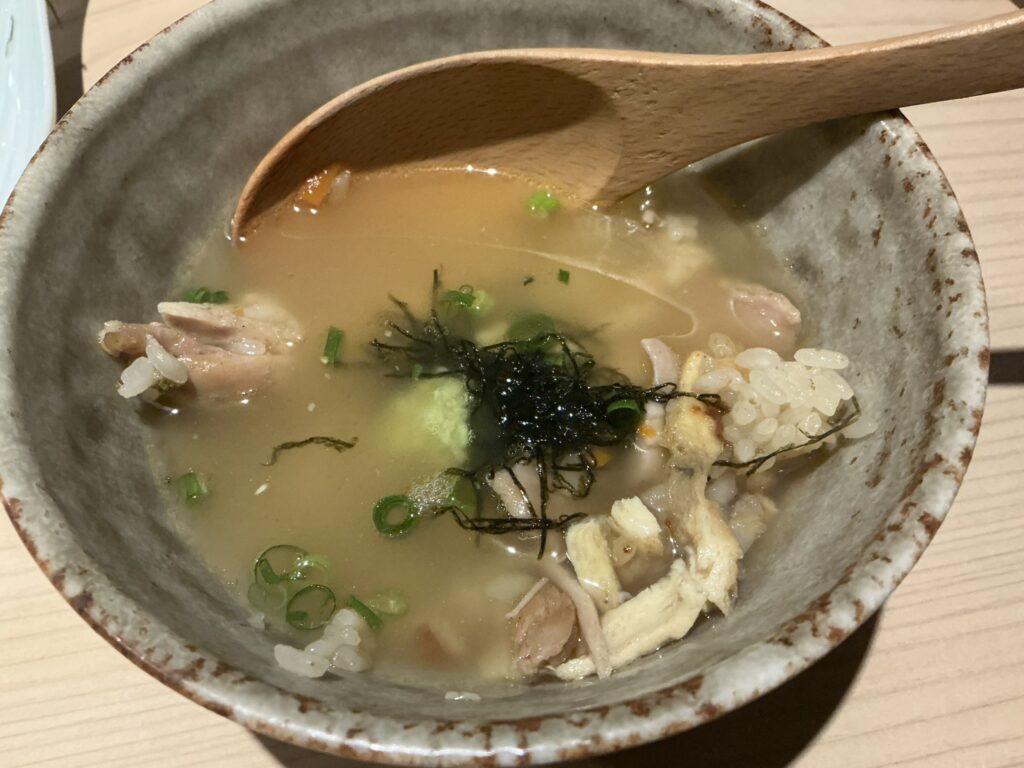 鳥つきの鶏のひつまぶし