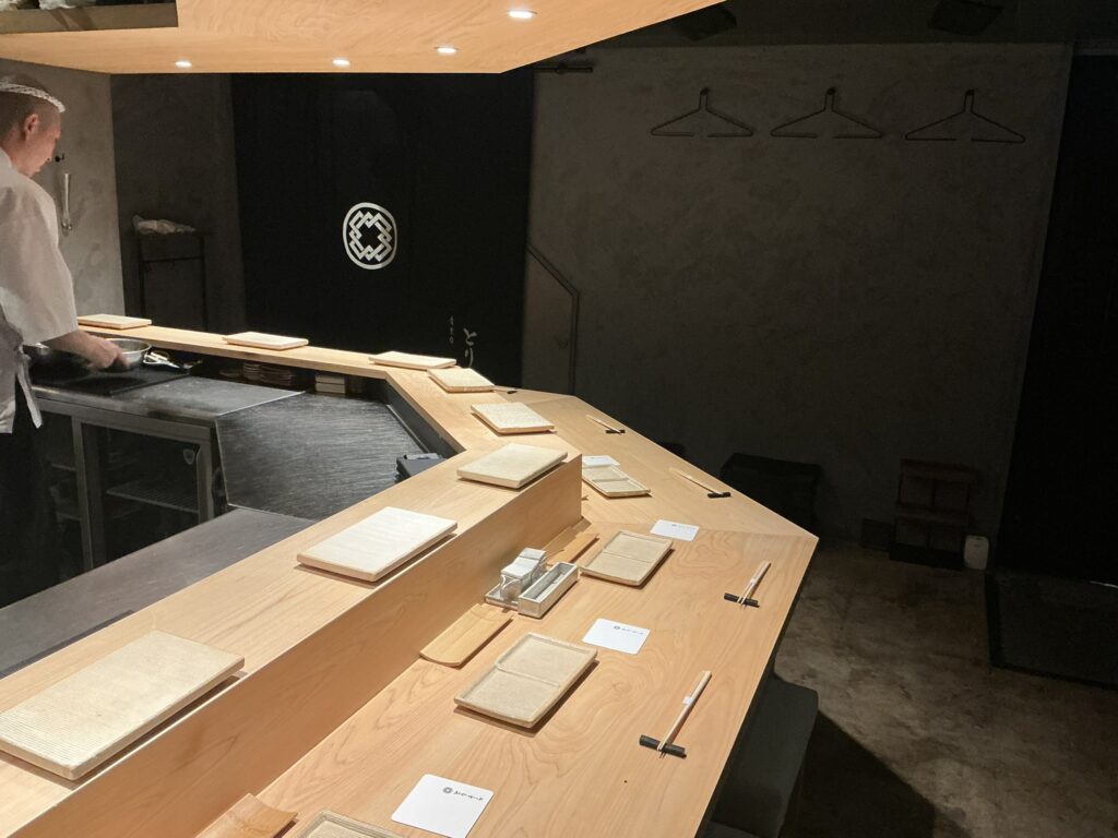 鳥そらの店内