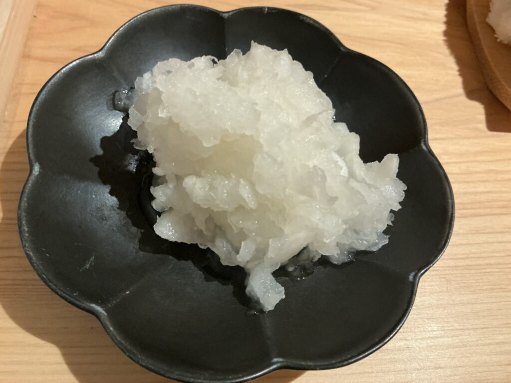 鳥そらの大根おろし