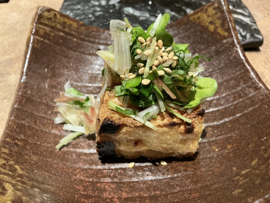 鳥おかの厚揚げ