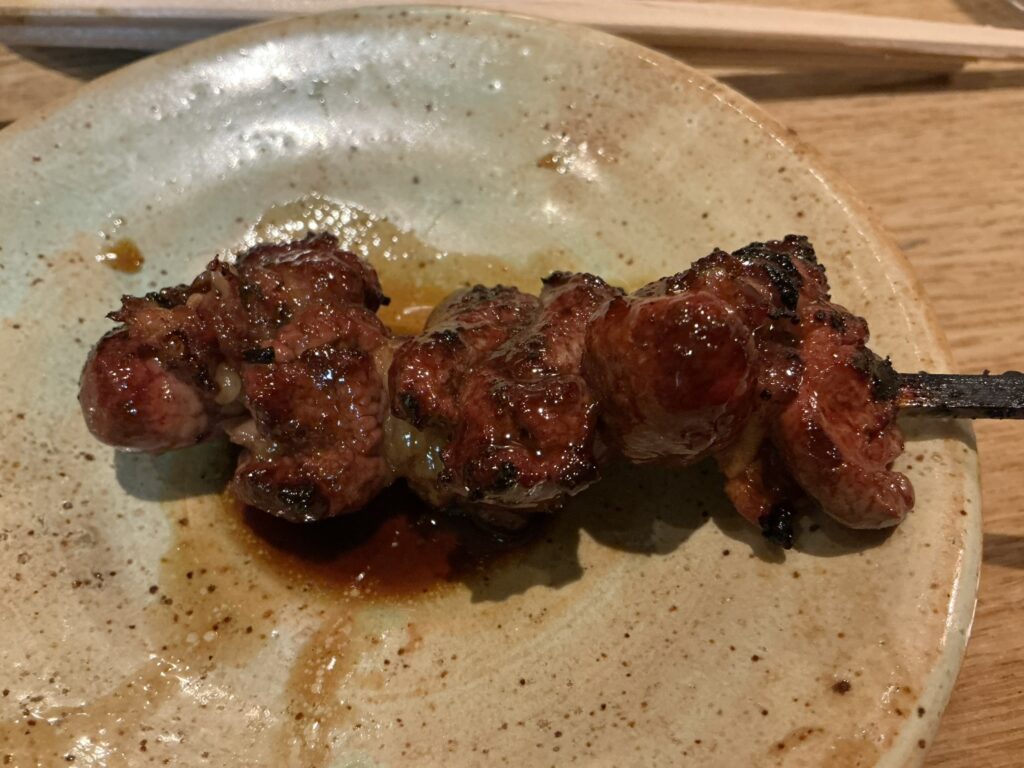 やきとりshiraの背肝
