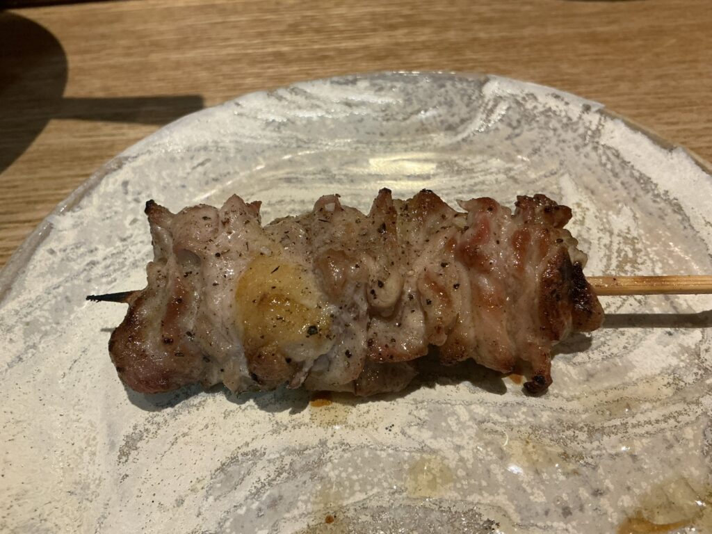 やきとりshiraのハラミ