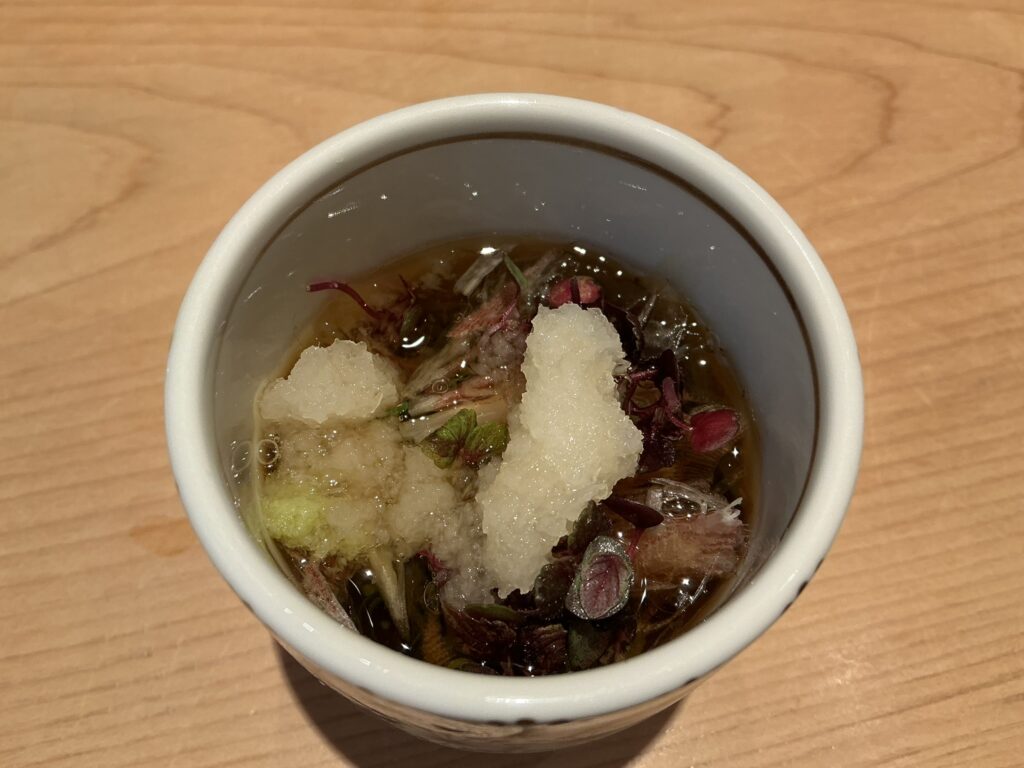 寿司清のモズク
