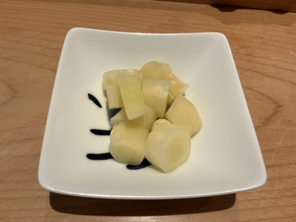 寿司清のガリ