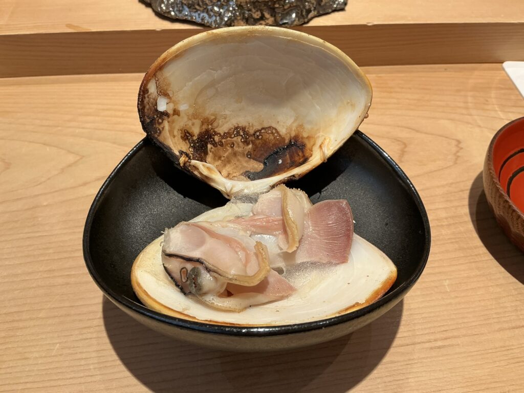 寿司清のハマグリ