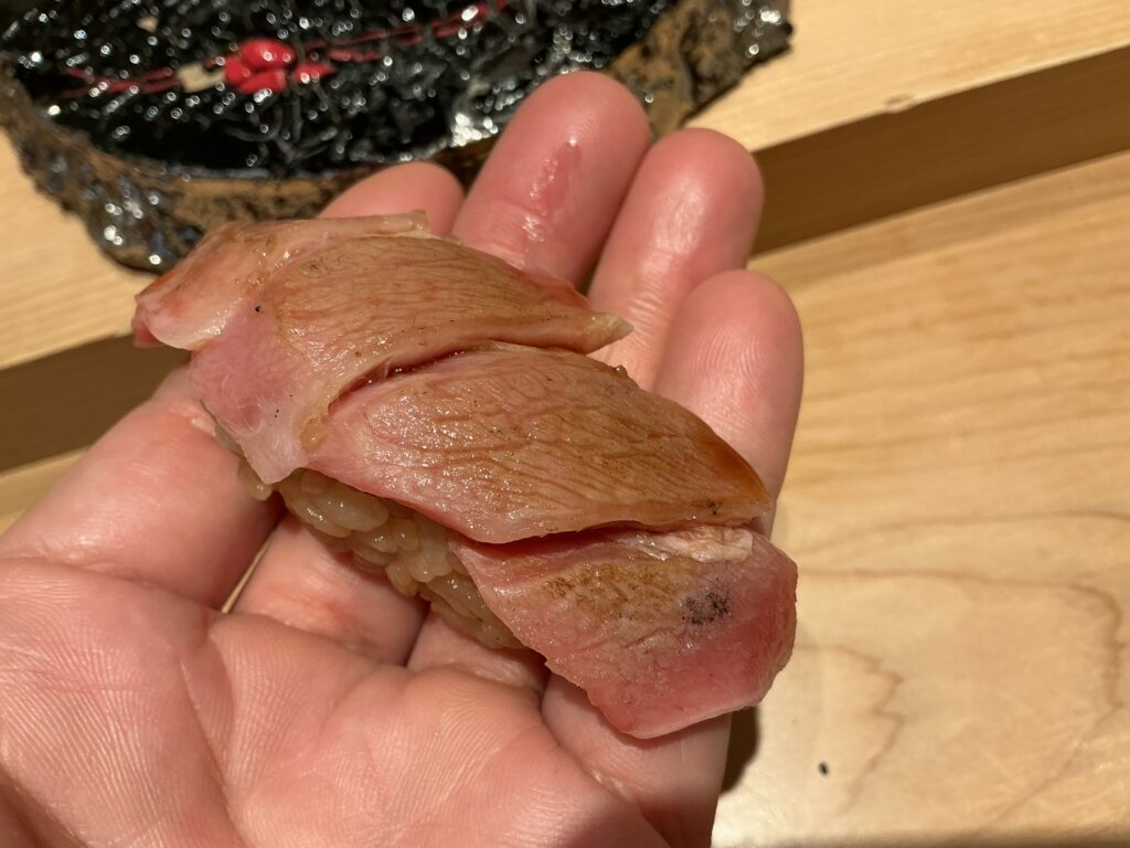 寿司清の砂ずり