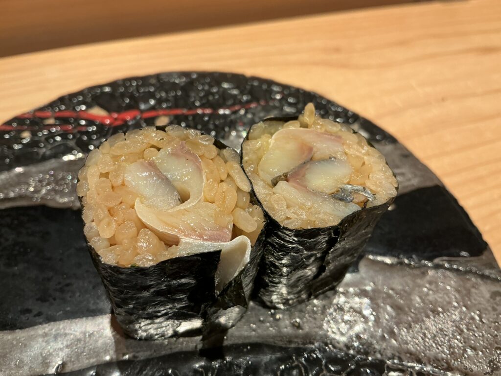 寿司清のコハダ