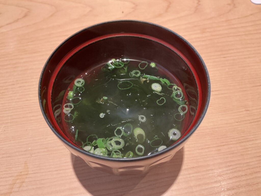寿司清のお椀