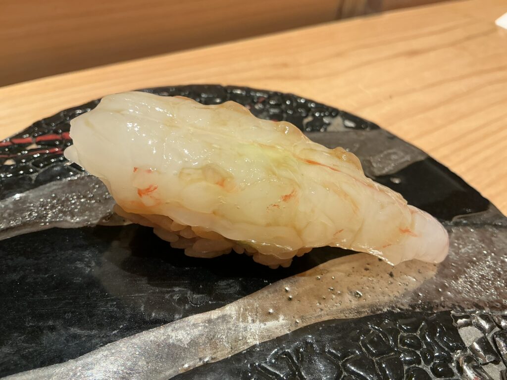 寿司清のボタンエビ