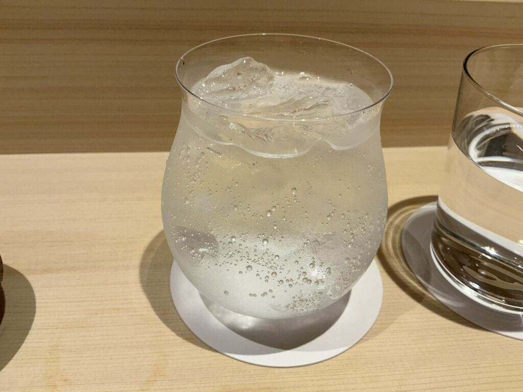 鮨せい大の麦焼酎