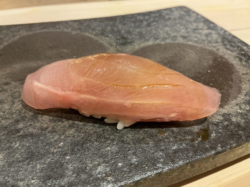 鮨せい大のキンメダイ