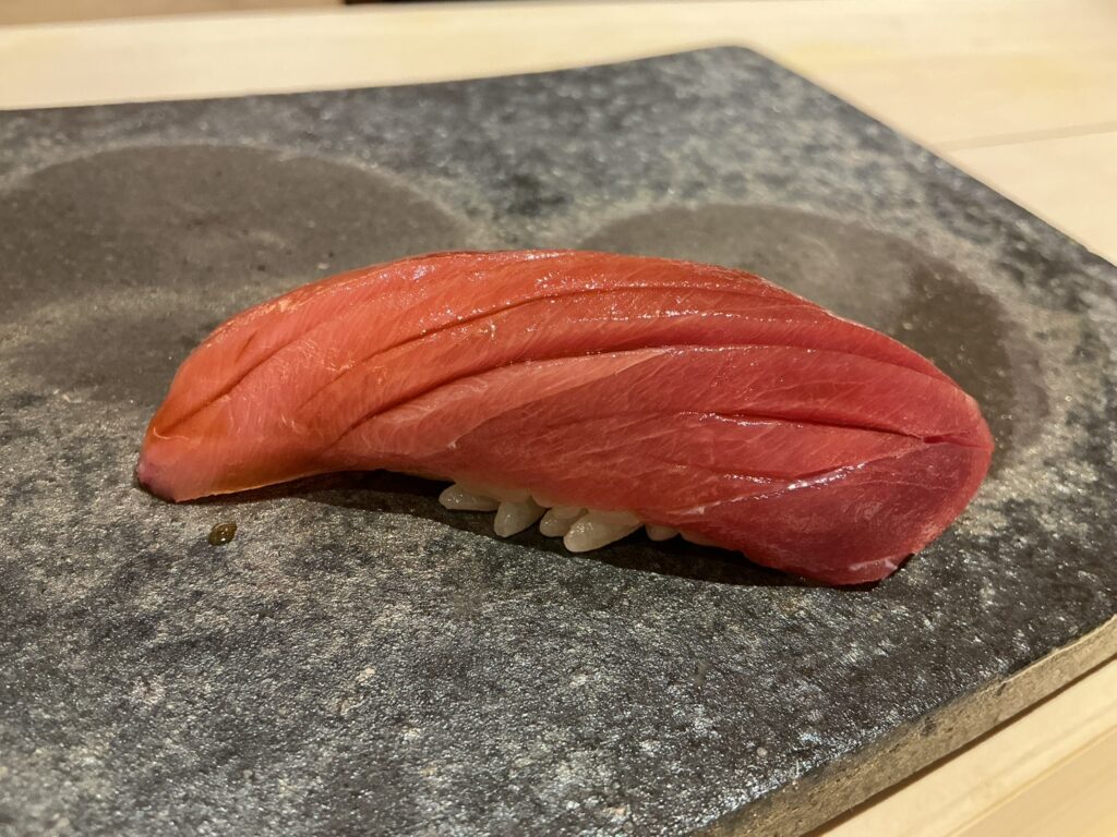 鮨せい大の中トロ