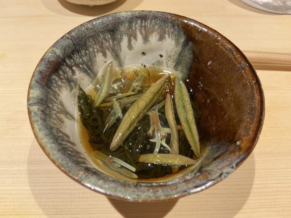 鮨せい大のジュンサイ