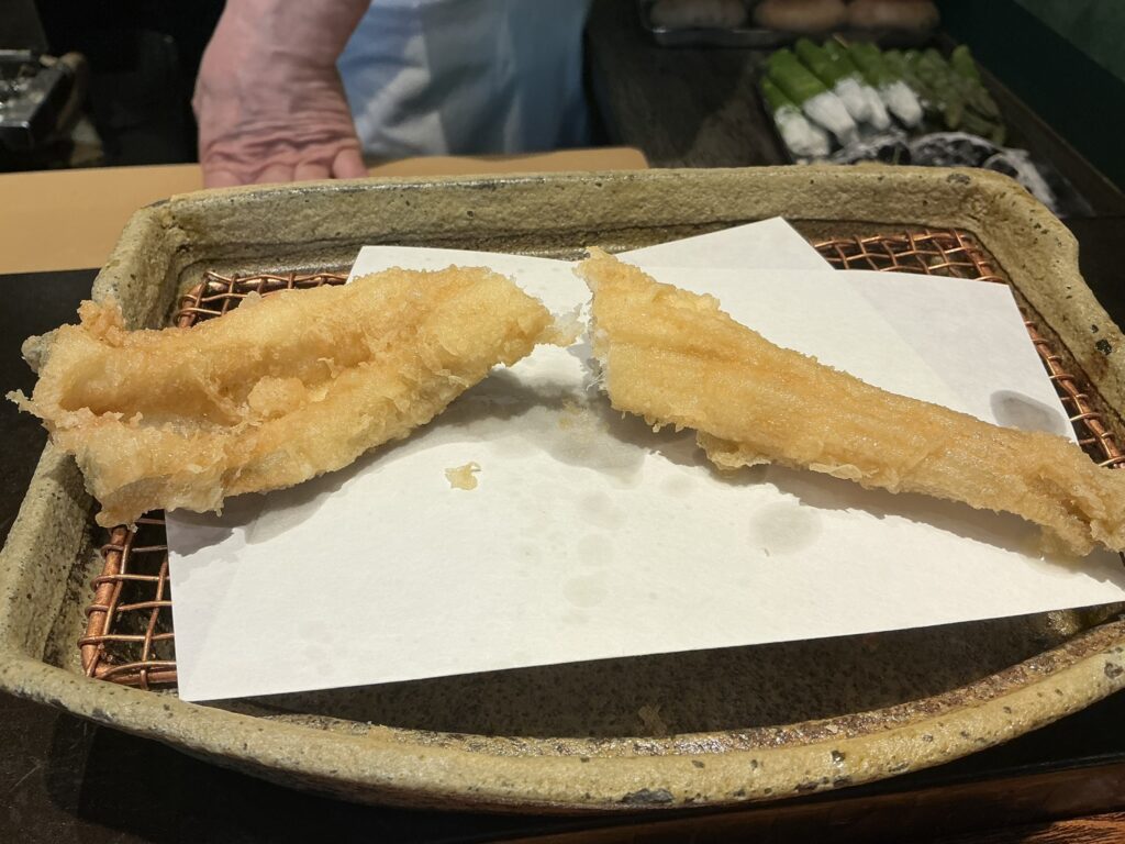 みかわ 是山居のアナゴ