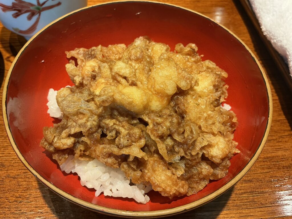 みかわ 是山居の天丼