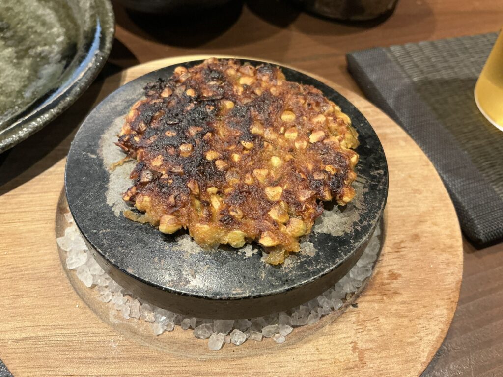 天々蕎々うめ庵の焼き味噌