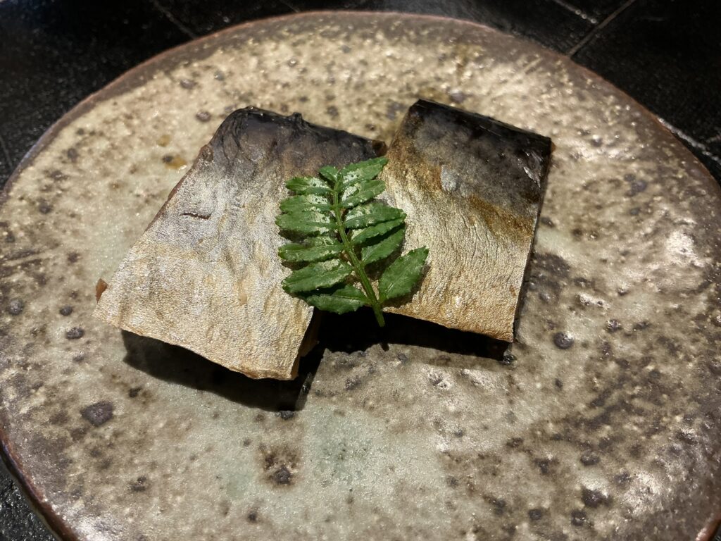 天々蕎々うめ庵のニシン