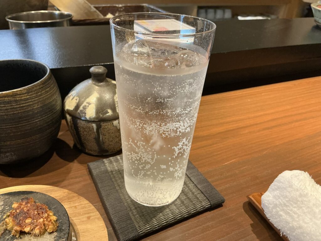 天々蕎々うめ庵の蕎麦焼酎