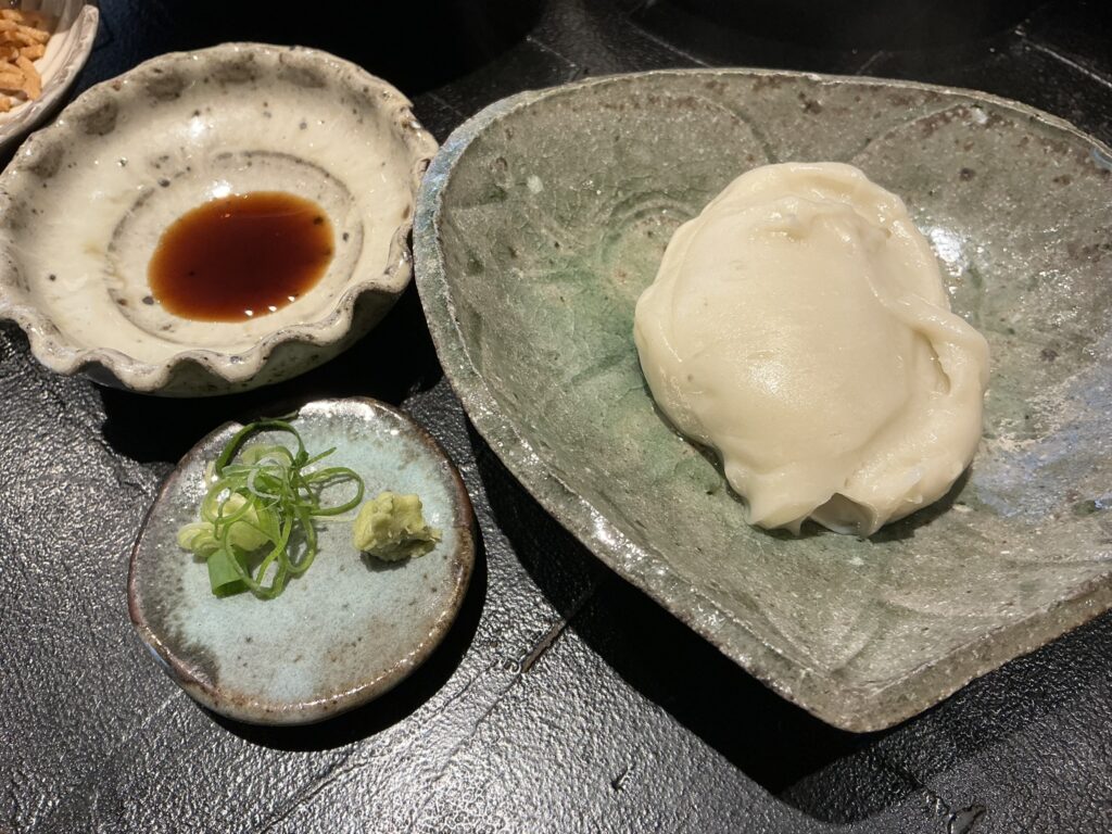 天々蕎々うめ庵のそばがき