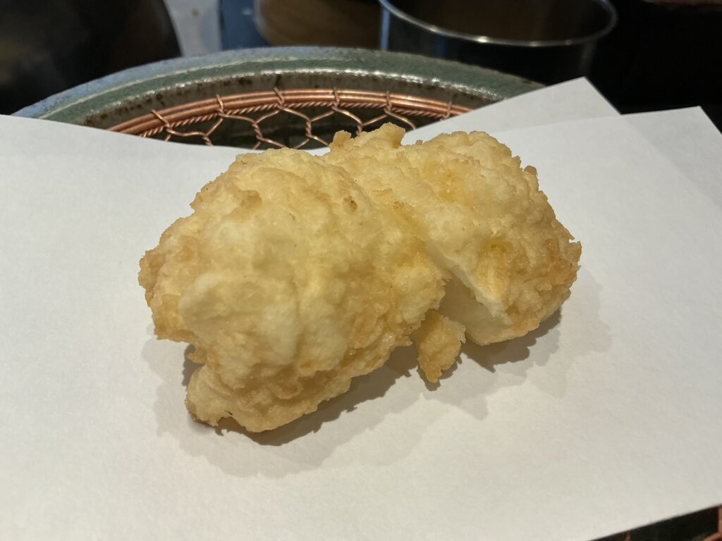 天々蕎々うめ庵のハモ