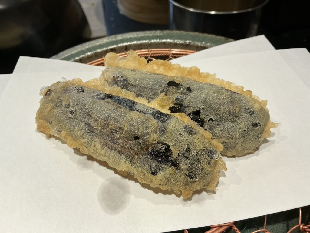 天々蕎々うめ庵のナス