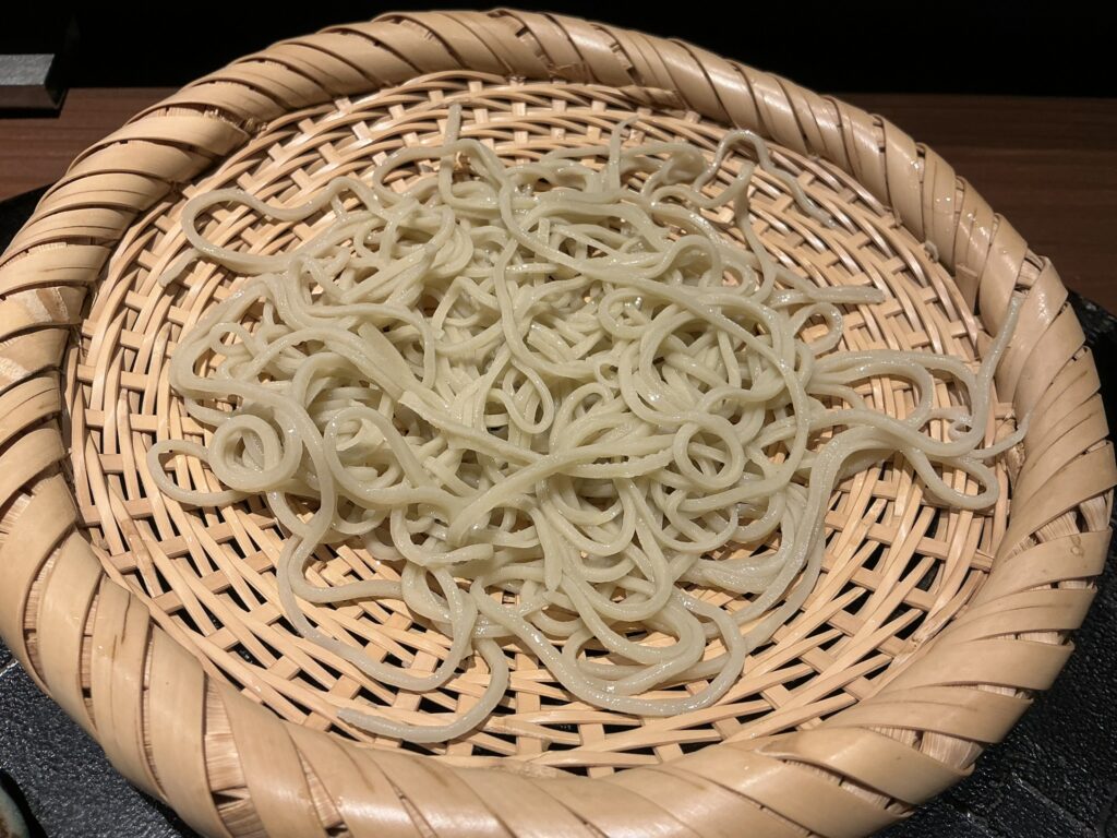 天々蕎々うめ庵のせいろ