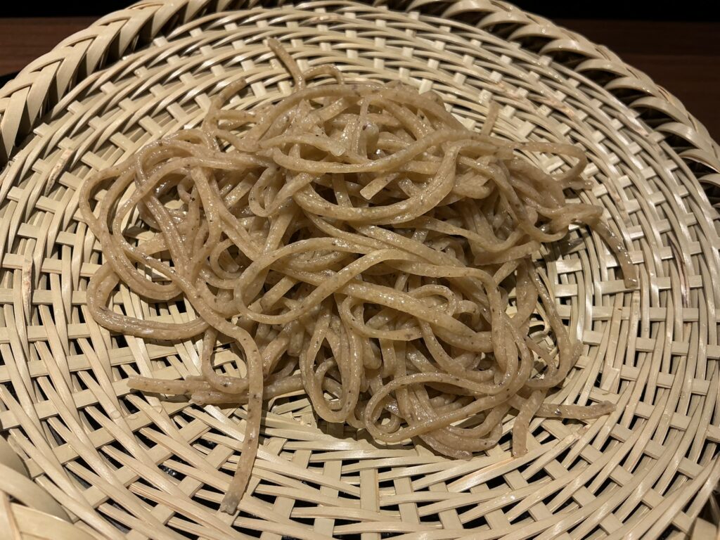 天々蕎々うめ庵の田舎せいろ