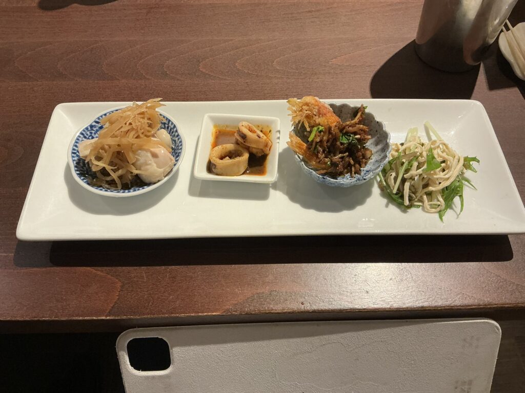 マツシマの前菜盛り合わせ