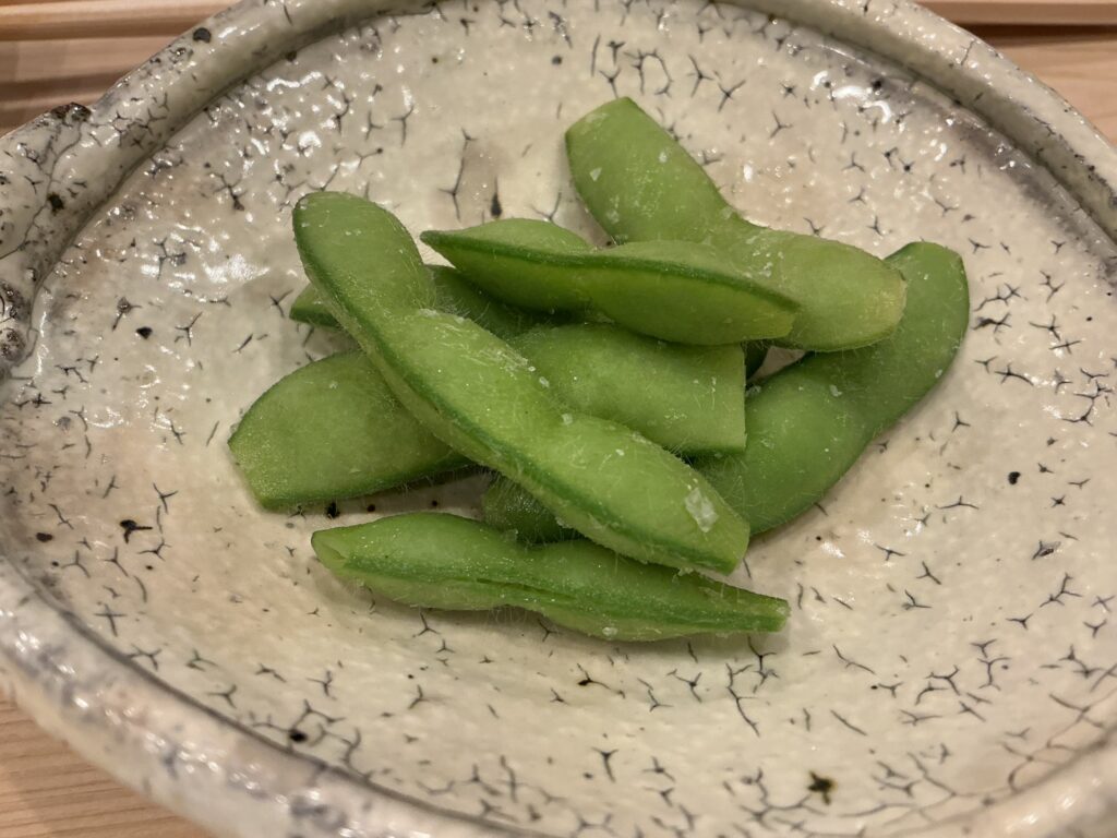 鮨桂太の枝豆