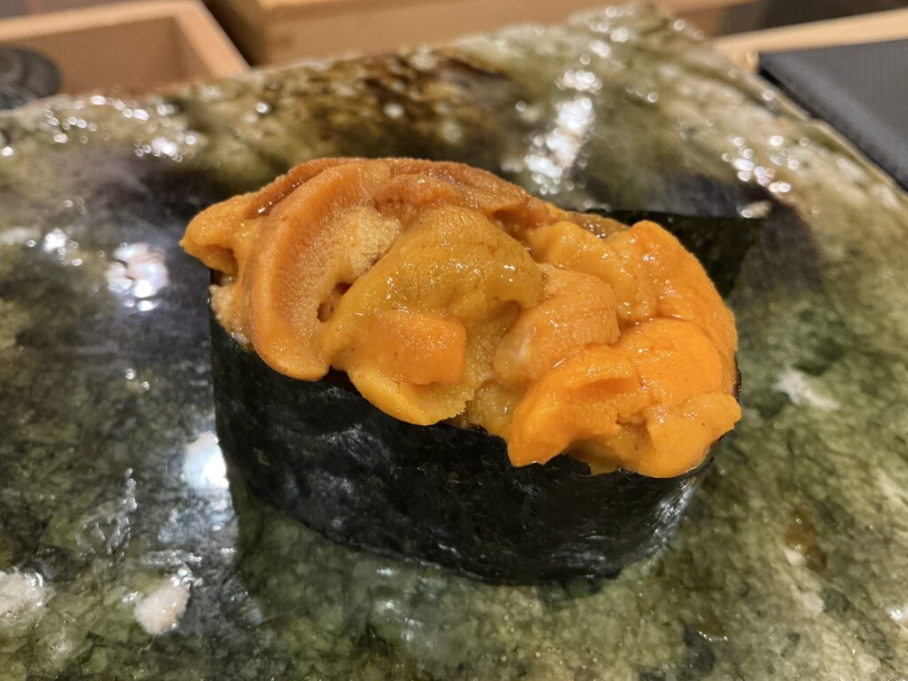 鮨桂太のウニ