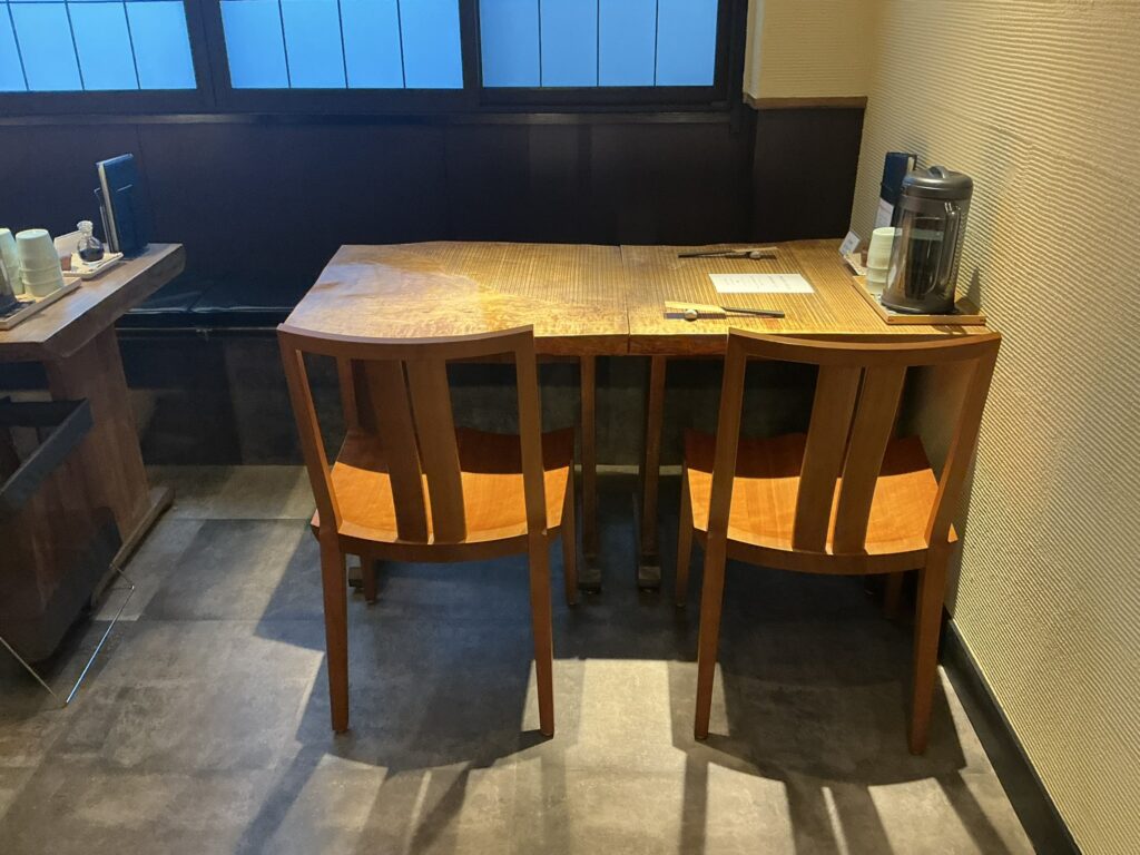 じゆうさんの店内