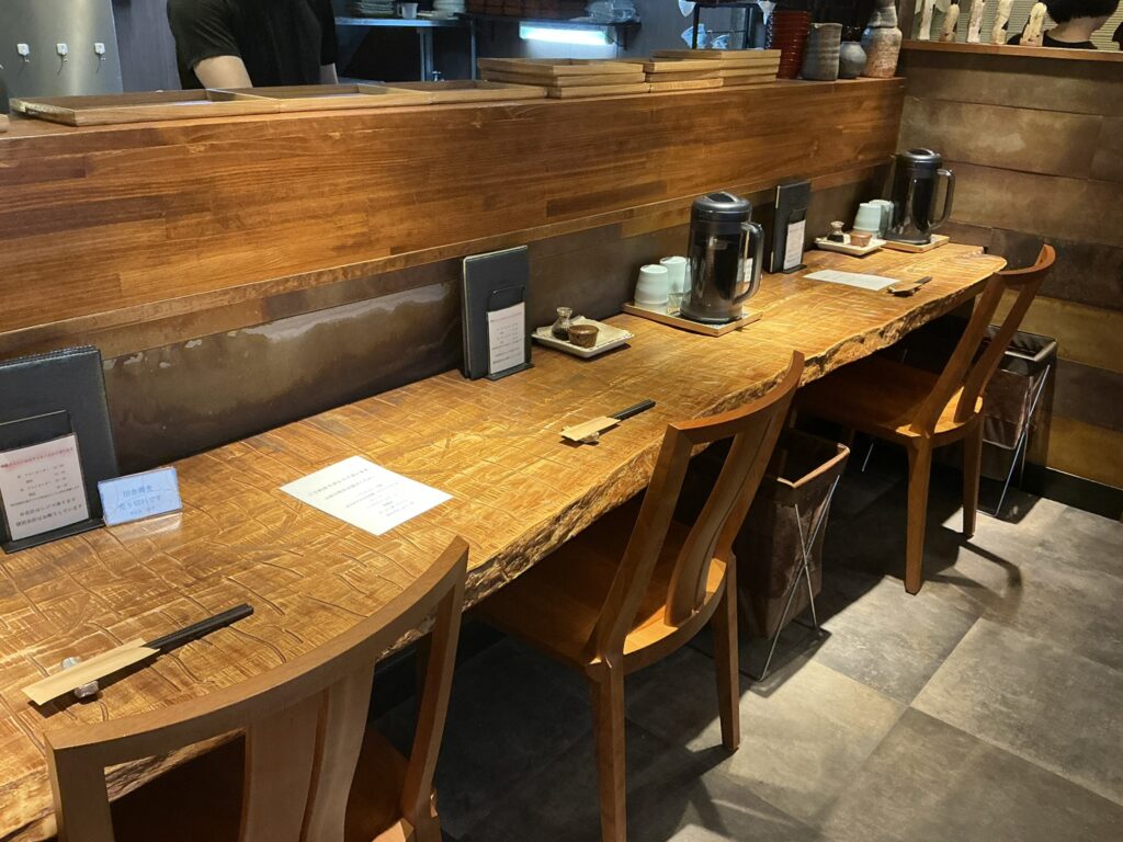 じゆうさんの店内