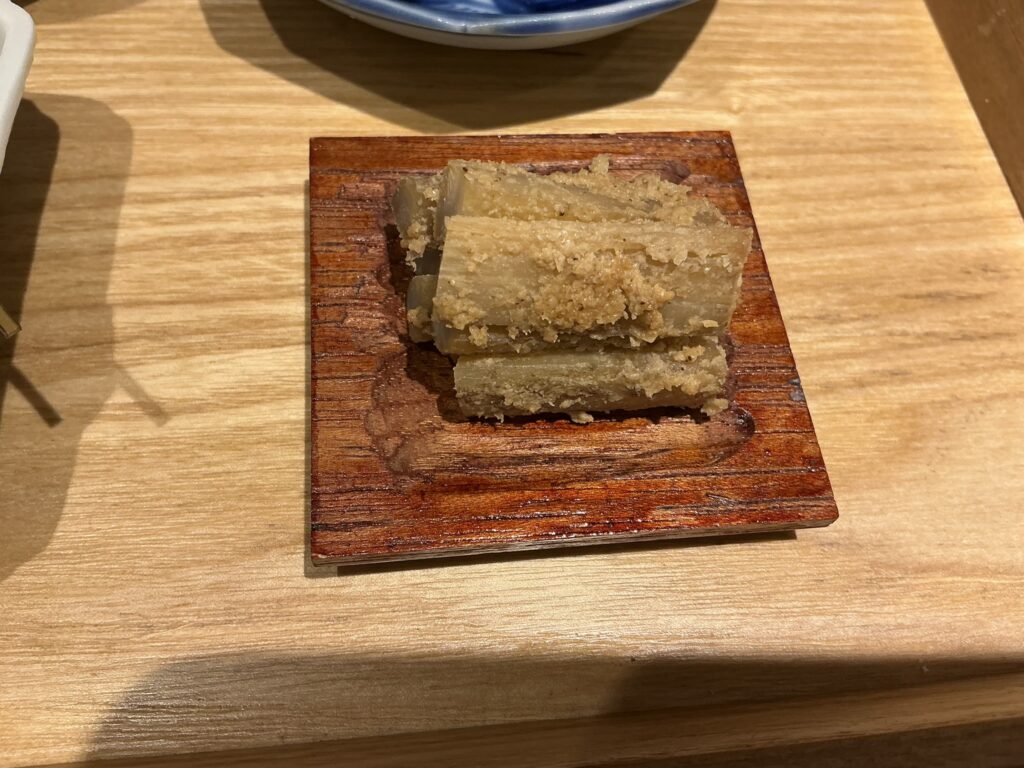 じゆうさんのたたきゴボウ