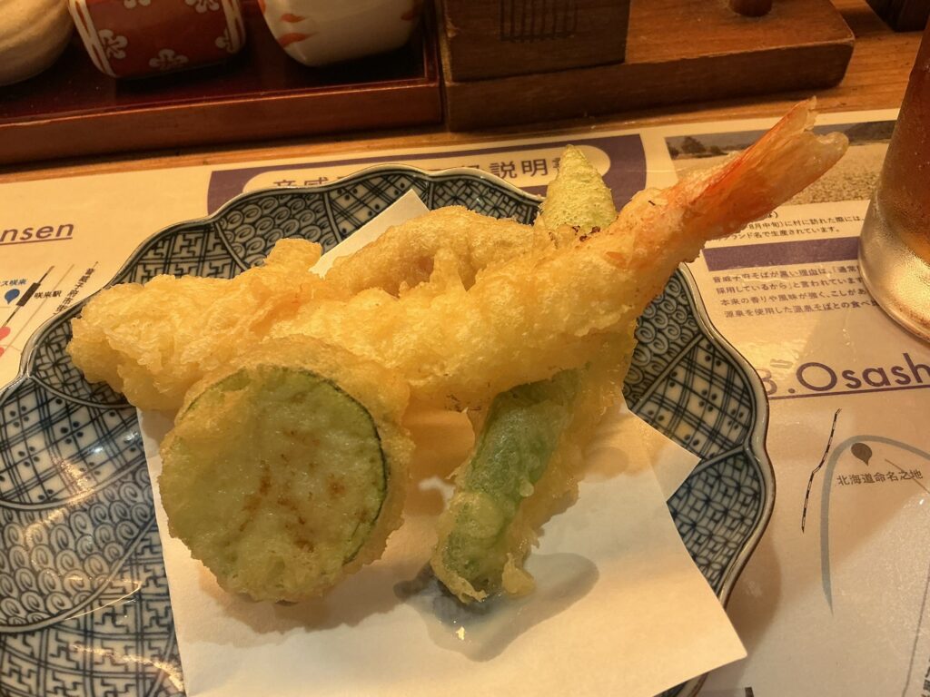 音威子府TOKYOの天ぷら