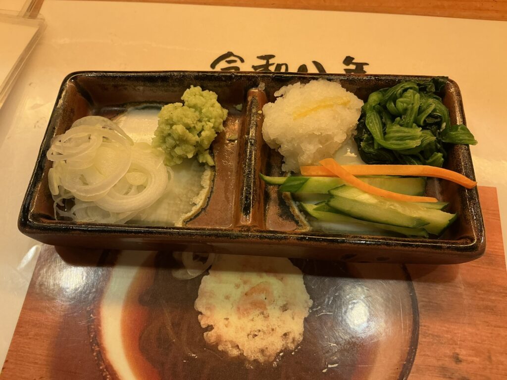 音威子府TOKYOの薬味