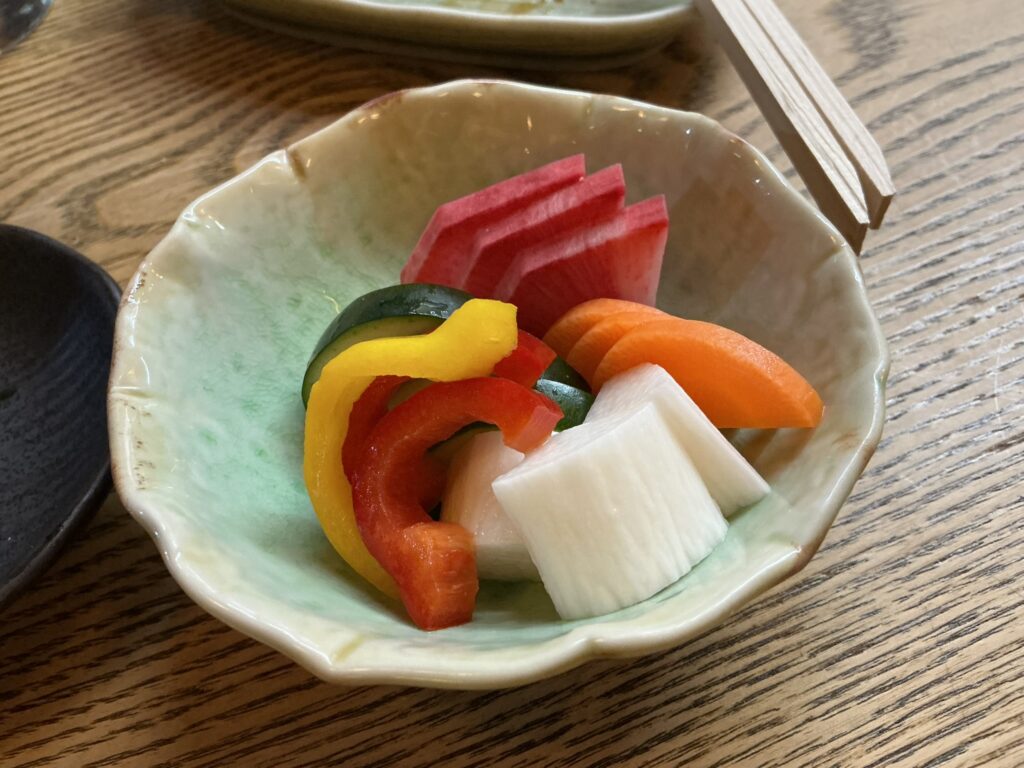 かぶとのお新香