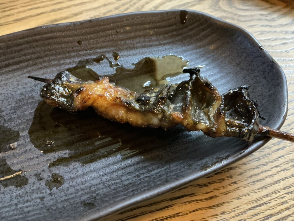 かぶとの一口蒲焼