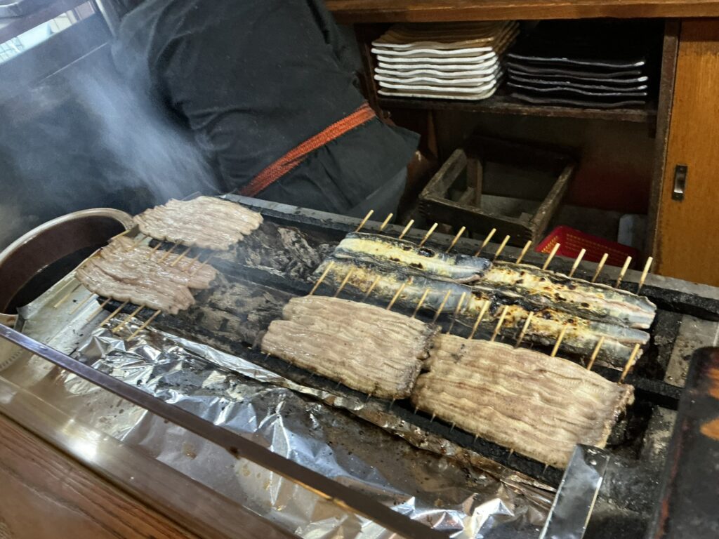 かぶとの白焼き