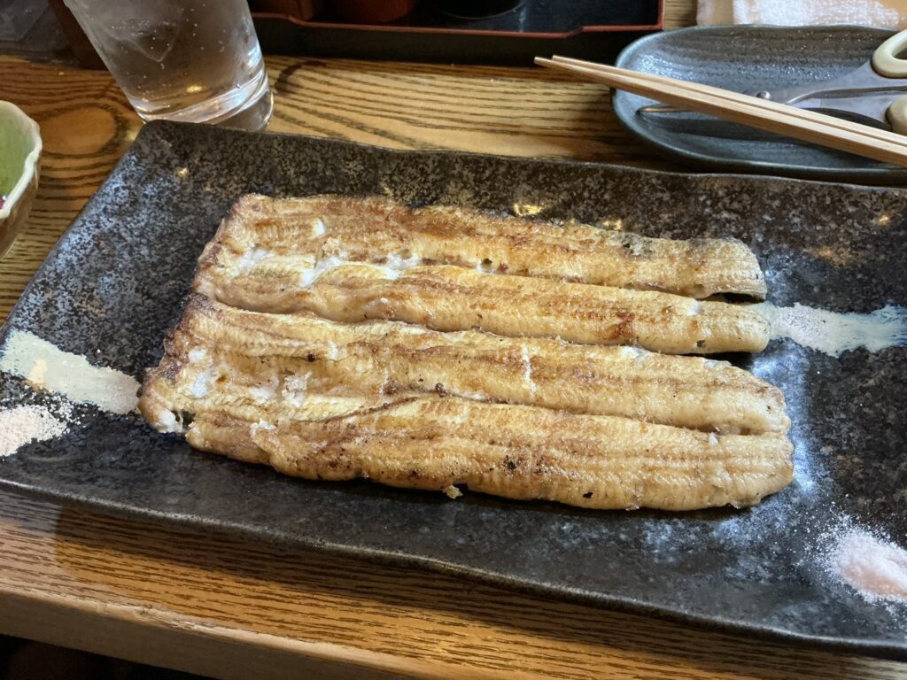 かぶとの白焼き