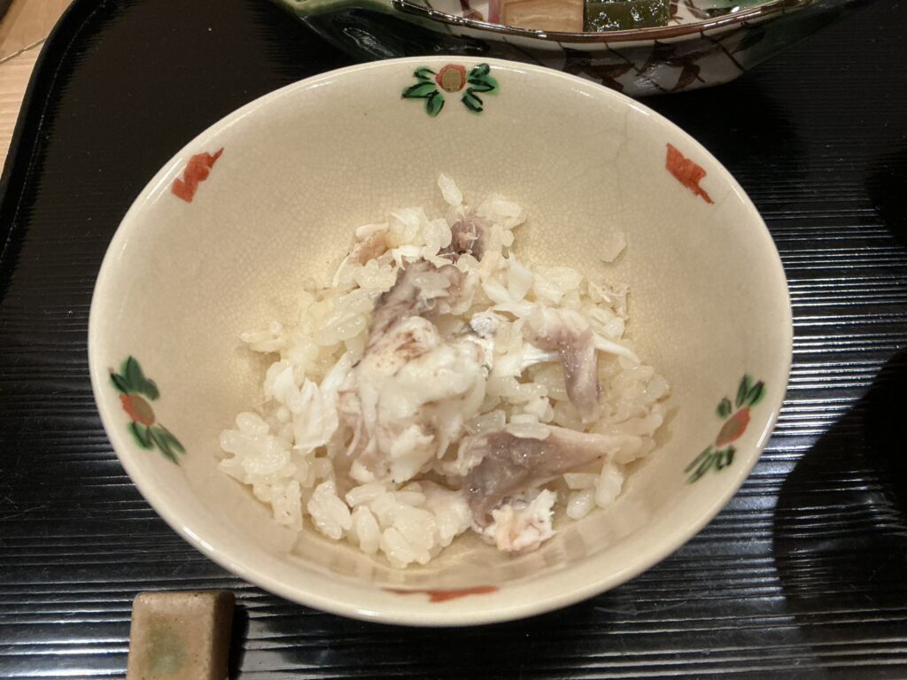 赤坂 詠月の炊き込みご飯