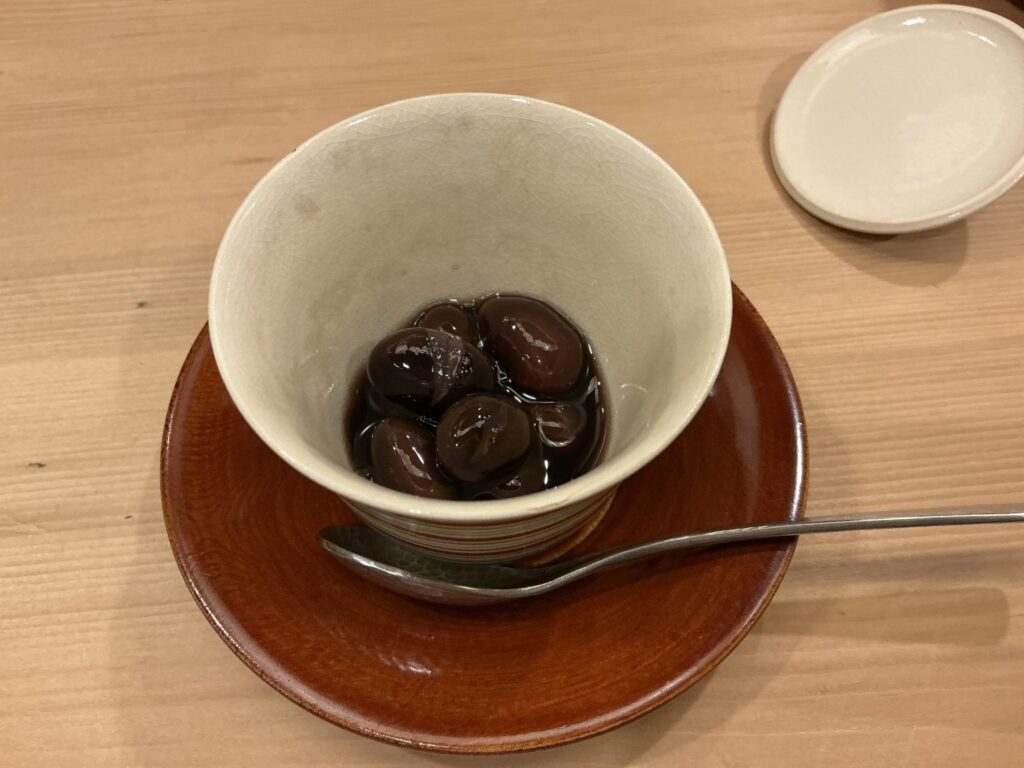 赤坂 詠月のブドウ豆