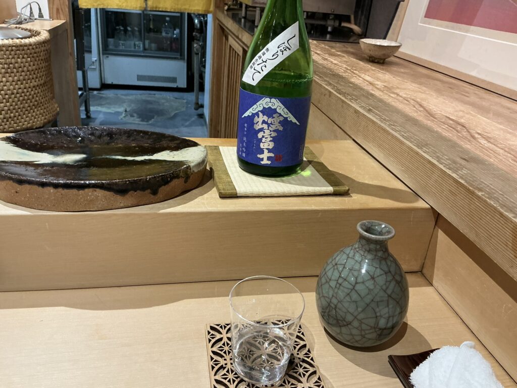 鮨美幸の日本酒
