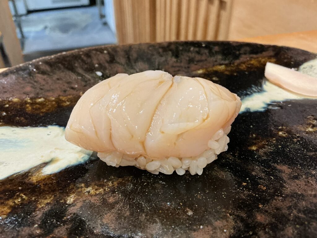 鮨美幸のホタテ