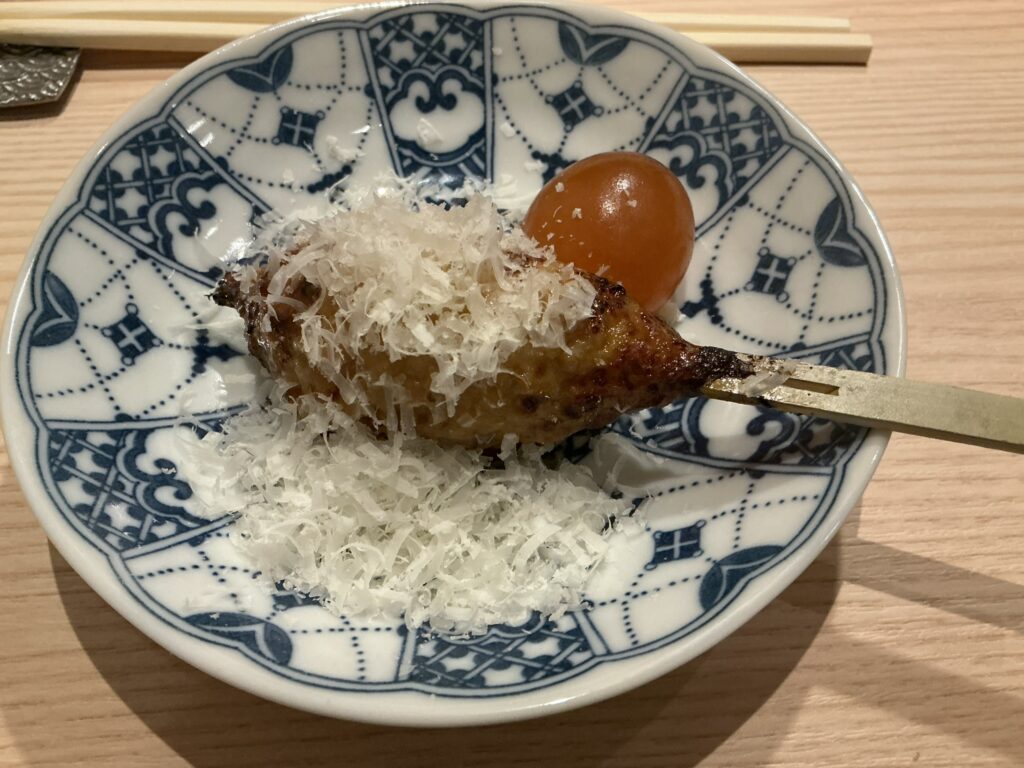 酒亭湯澤のつくね