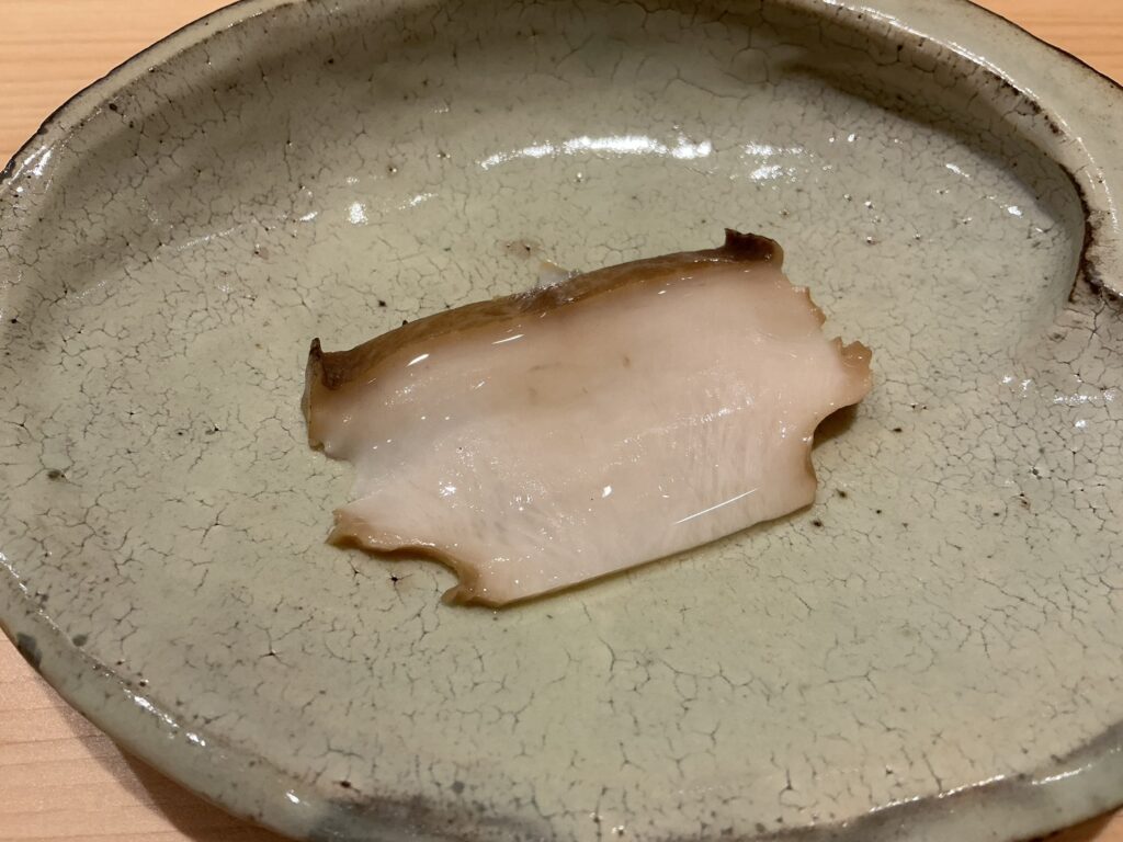 鮨 めい乃のあわび