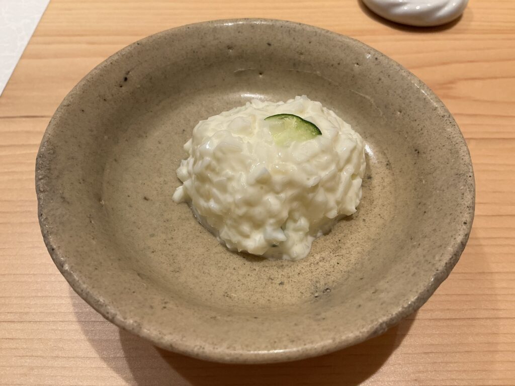 鮨 めい乃のタルタルソース