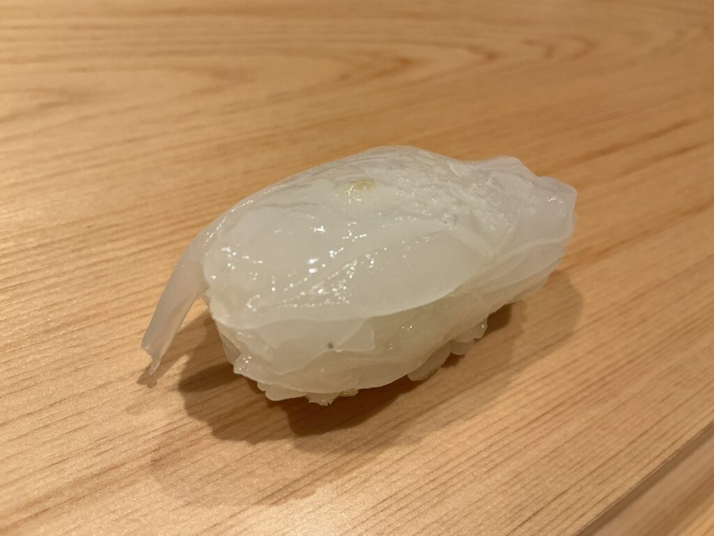 鮨 めい乃の白いか
