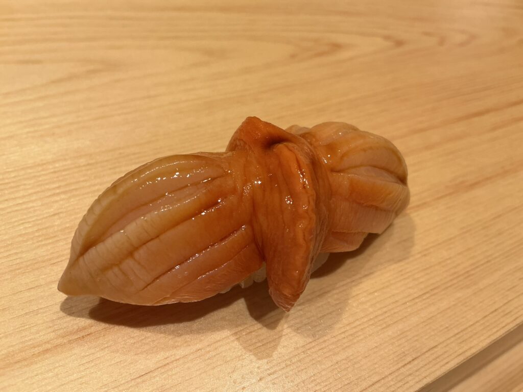 鮨 めい乃の赤貝