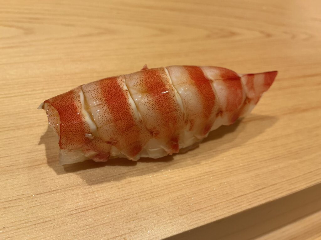鮨 めい乃のくるまえび
