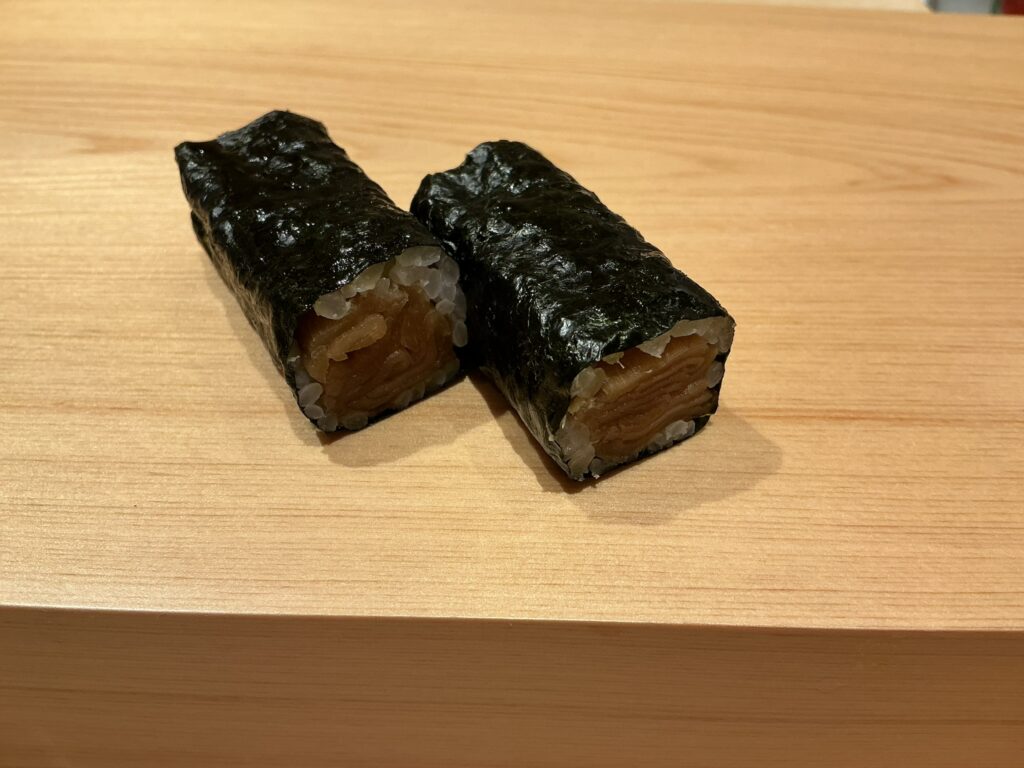 鮨 めい乃のかんぴょう巻き